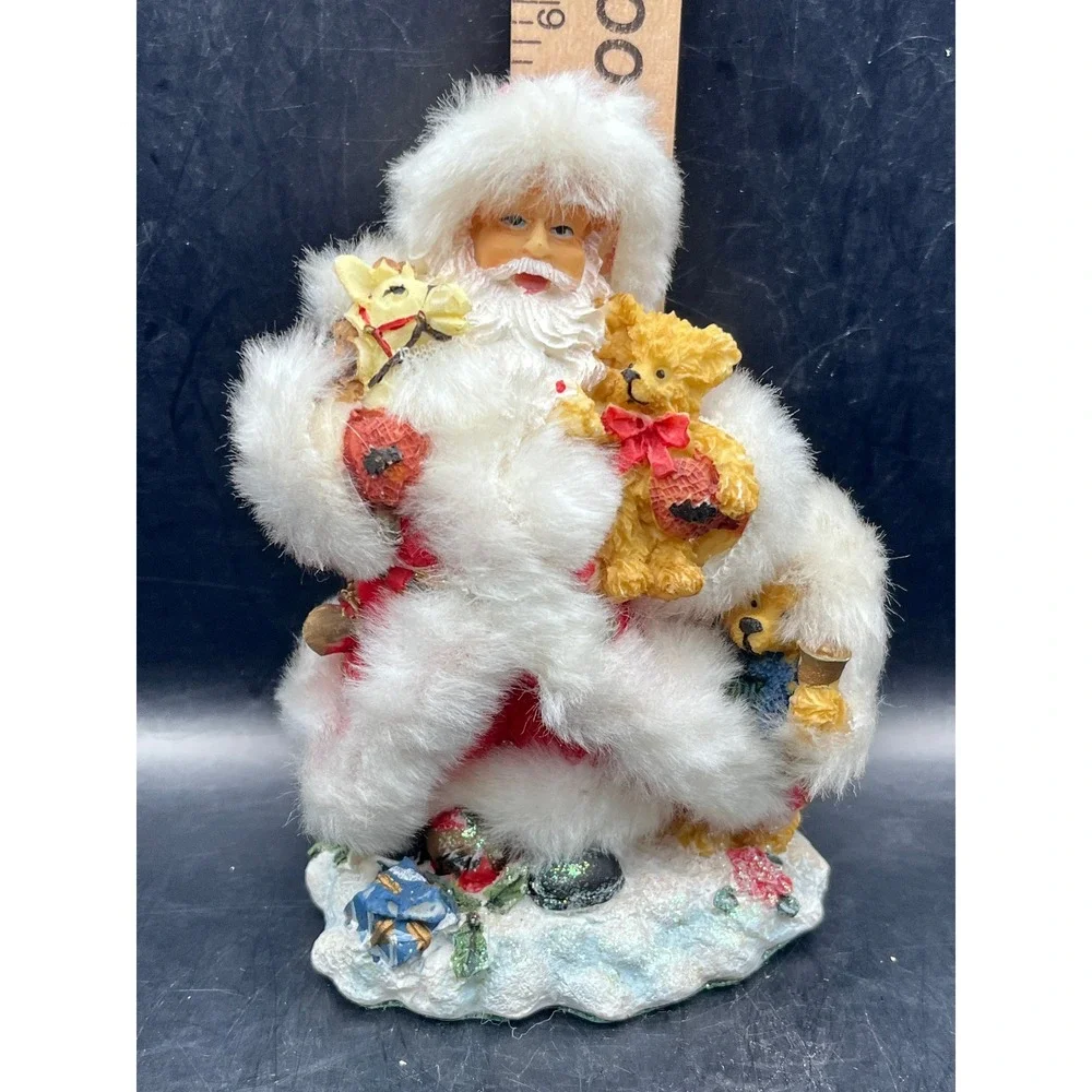 Ks Collection Santa Claus Figurine Teddy Bears‎ Rocking Horse 6